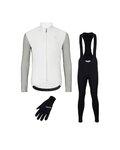 HOLOKOLO maillot largo y pantalón - PERFORMANCE WINTER - beige/negro