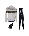 HOLOKOLO jersey y pantalón de invierno - FROSTTRAIL WINTER - verde/negro/gris