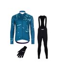 HOLOKOLO maillot largo y pantalón - PASSION WINTER - azul/negro