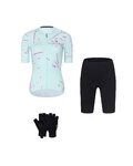 RIVANELLE mega set - PASSION - azul claro/negro