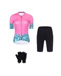 RIVANELLE mega set - MEDUSA - turquesa/negro/rosa