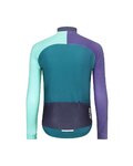 HOLOKOLO maillot largo y pantalón - PERFORMANCE WINTER - negro/púrpura/verde