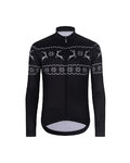 HOLOKOLO maillot largo y pantalón - FROSTTRAIL WINTER - negro