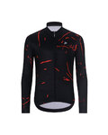 HOLOKOLO maillot largo y pantalón - PASSION WINTER - negro/rojo