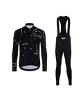HOLOKOLO maillot largo y pantalón - PASSION WINTER - blanco/negro