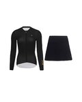 RIVANELLE maillot largo y falda - VICTORIOUS - negro/blanco