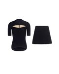 RIVANELLE maillot corto y falda - GLAMOR - negro