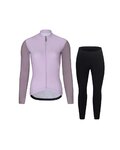 RIVANELLE chaqueta y pantalón de invierno - PERFORMANCE WINTER - negro/púrpura