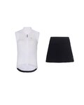RIVANELLE maillot corto y falda - PURE - blanco/negro