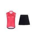 RIVANELLE maillot corto y falda - PURE - negro/rosa