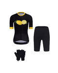 RIVANELLE mega set - FRUIT LADY - amarillo/negro