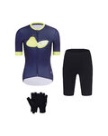 RIVANELLE mega set - FRUIT LADY - azul/negro