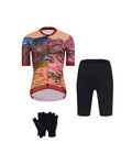 RIVANELLE mega set - FREE ELITE LADY - naranja/negro