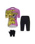 RIVANELLE mega set - CHEETAH - amarillo/rosa/negro