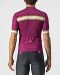 CASTELLI maillot corto y pantalón corto - GRIMPEUR - negro/granate
