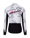 HOLOKOLO chaqueta y pantalón de invierno - GRAFFITI LADY - negro/blanco