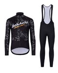 HOLOKOLO chaqueta y pantalón de invierno - GRAFFITI - negro/blanco