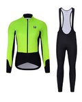 HOLOKOLO chaqueta y pantalón de invierno - CLASSIC LADY - verde claro/negro