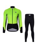 HOLOKOLO chaqueta y pantalón de invierno - CLASSIC LADY - verde claro/negro