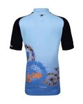 HOLOKOLO maillot corto y pantalón corto - RIDERS KIDS - negro/azul/multicolor
