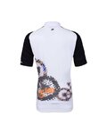 HOLOKOLO maillot corto y pantalón corto - RIDERS KIDS - multicolor/blanco/negro