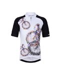 HOLOKOLO maillot corto y pantalón corto - RIDERS KIDS - multicolor/blanco/negro