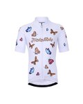 HOLOKOLO maillot corto y pantalón corto - BUTTERFLIES - negro/blanco