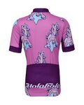 HOLOKOLO maillot corto y pantalón corto - UNICORNS - púrpura/negro