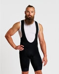 HOLOKOLO pantalones cortos de tirantes - ELITE - negro