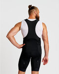 HOLOKOLO pantalones cortos de tirantes - ELITE - negro