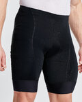 HOLOKOLO pantalones cortos sin tirantes - ELITE - negro