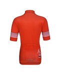 HOLOKOLO maillot corto y pantalón corto - FLOW JUNIOR - negro/rojo