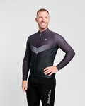 HOLOKOLO maillot de invierno de manga larga - ARROW WINTER - negro/gris
