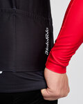 HOLOKOLO maillot de invierno de manga larga - ARROW WINTER - rojo/negro