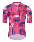 HOLOKOLO maillot corto y pantalón corto - STROKES  - azul/negro/rosa