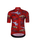 HOLOKOLO maillot corto y pantalón corto - SPEED - negro/rojo/multicolor