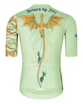 HOLOKOLO maillot corto y pantalón corto - DRAGON - naranja/marrón/verde claro