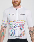 HOLOKOLO jersey de manga corta - MAAPPI II. ELITE - blanco/multicolor