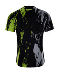 HOLOKOLO jersey de manga corta - TYRE MTB - negro/gris/verde