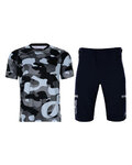 HOLOKOLO Maillot y pantalón MTB - HIDE N SEEK MTB - gris/negro