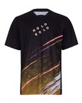 HOLOKOLO jersey de manga corta - UNIVERSE MTB - negro/naranja