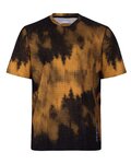 HOLOKOLO jersey de manga corta - NIGHTFALL MTB - naranja/negro