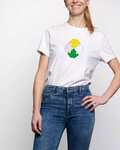 NU. BY HOLOKOLO Camiseta de manga corta - TOUR - blanco/multicolor