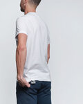 NU. BY HOLOKOLO Camiseta de manga corta - DON'T QUIT - blanco/azul