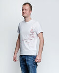 NU. BY HOLOKOLO Camiseta de manga corta - UP & NEVER STOP - blanco