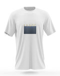 NU. BY HOLOKOLO Camiseta de manga corta - CURIOSITY - blanco/azul