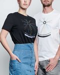 NU. BY HOLOKOLO Camiseta de manga corta - RIDE THIS WAY - multicolor/blanco