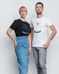 NU. BY HOLOKOLO Camiseta de manga corta - RIDE THIS WAY - multicolor/blanco