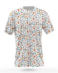 NU. BY HOLOKOLO Camiseta de manga corta - RIDE ON - multicolor/blanco