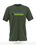NU. BY HOLOKOLO Camiseta de manga corta - A GAME - multicolor/verde